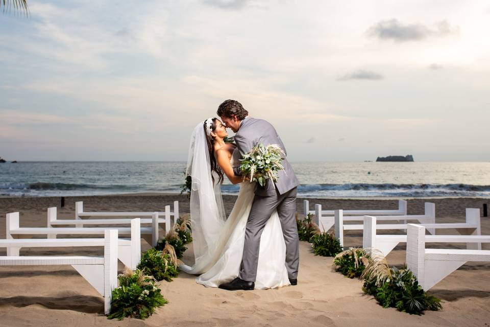 Boda en la playa