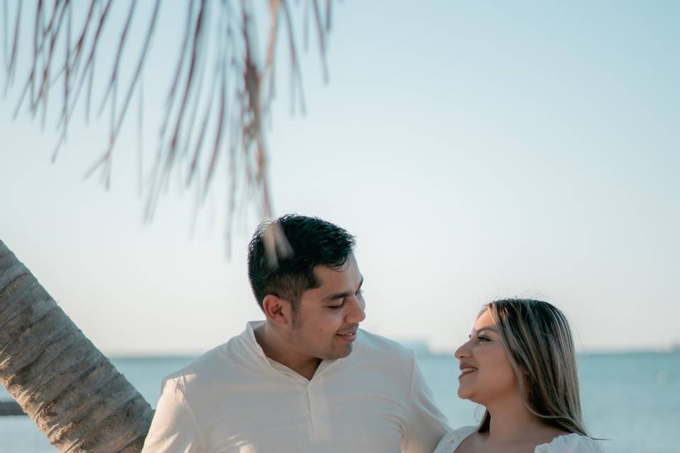 Camino al altar en el caribe