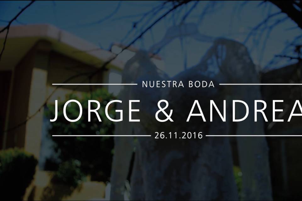 Jorge y andrea