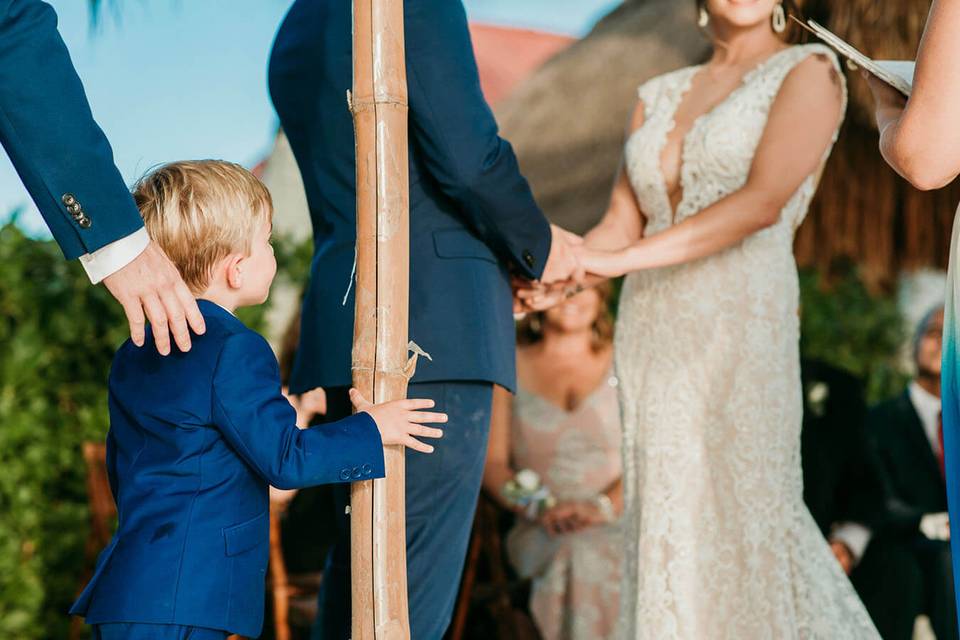 Una boda en Isla Mujeres