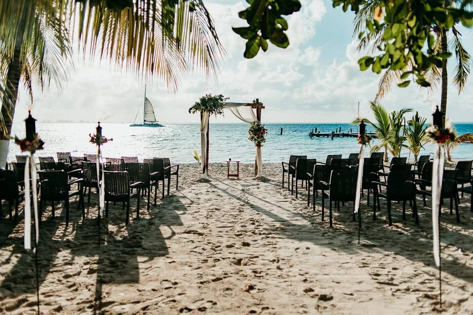 Una boda en la playa