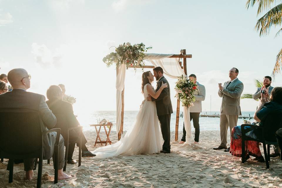 Ceremonia en la playa