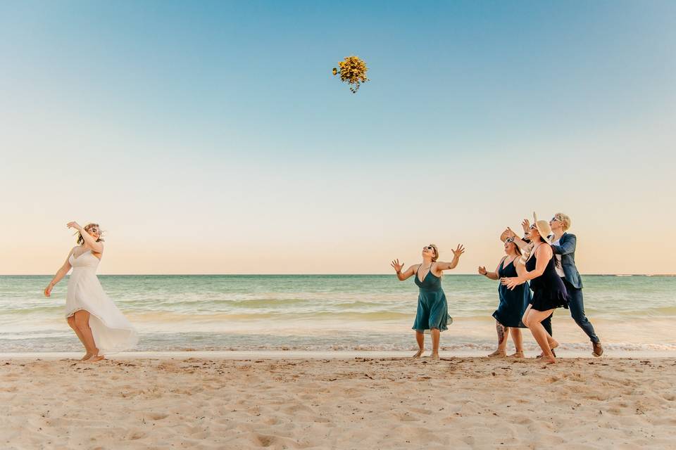 Una boda en la playa