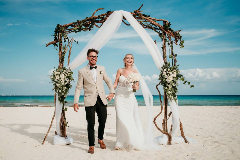 Una boda en la playa