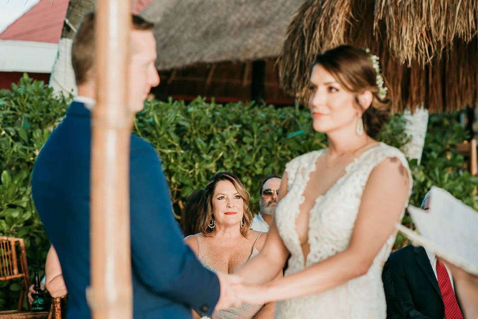 Una boda en Isla Mujeres