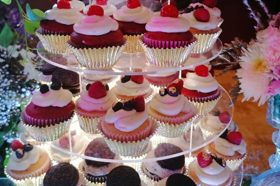 Cupcakes para boda