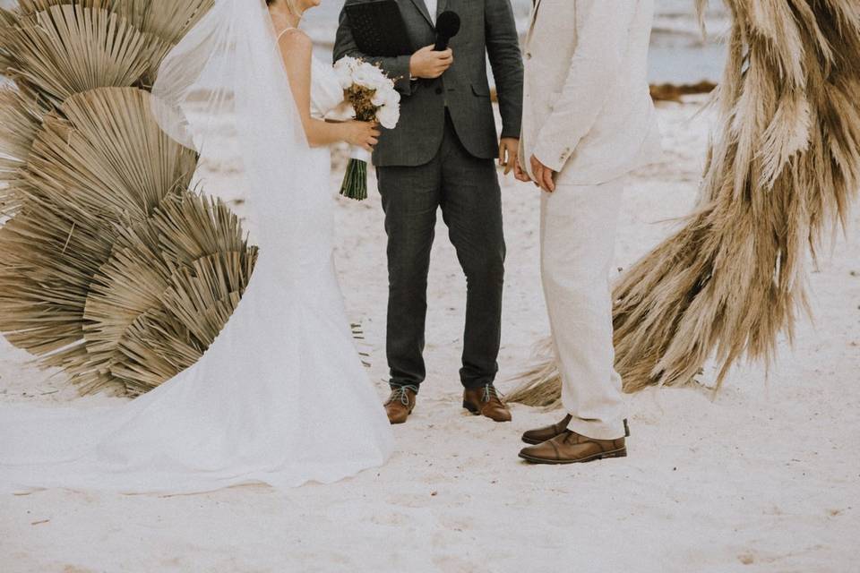 Ceremonia en Tulum México