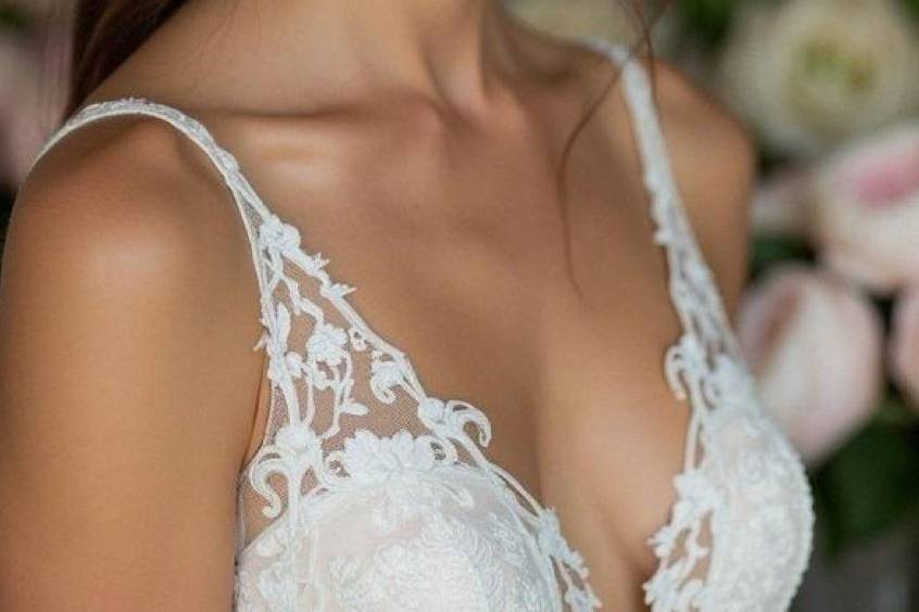 Maquillaje para cabello castañ
