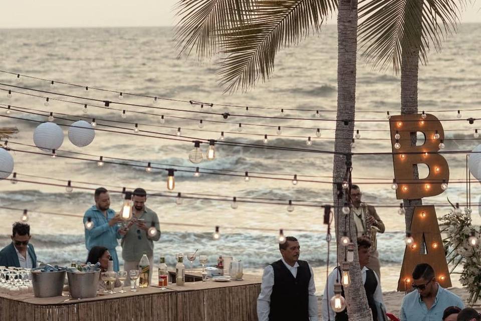 Evento frente al mar