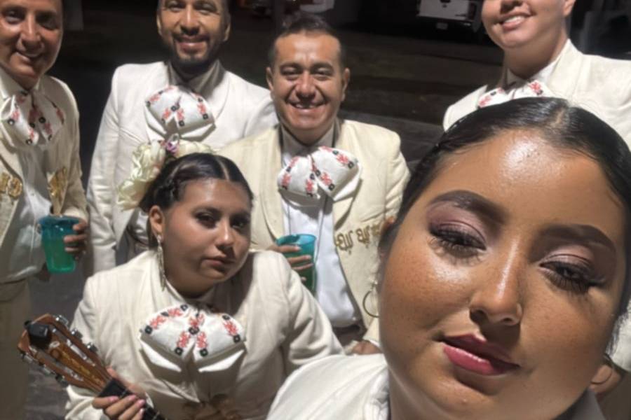 Selfi de mariachi