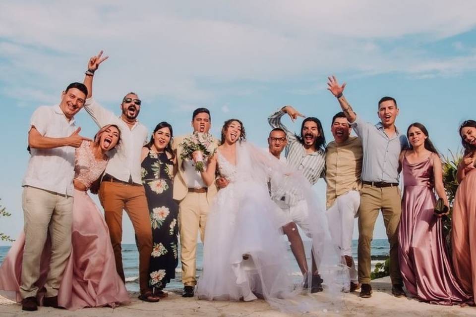 Boda en la playa