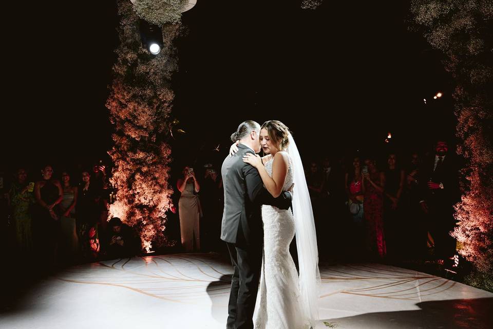 Baile de novia papa