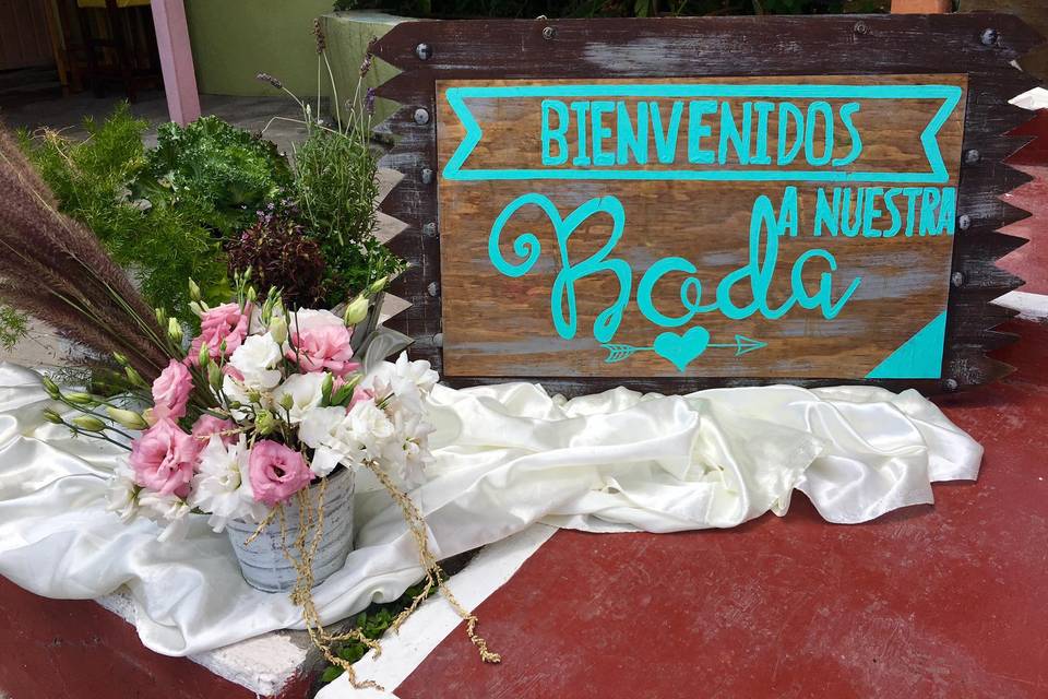 Bienvenidos a nuestra boda