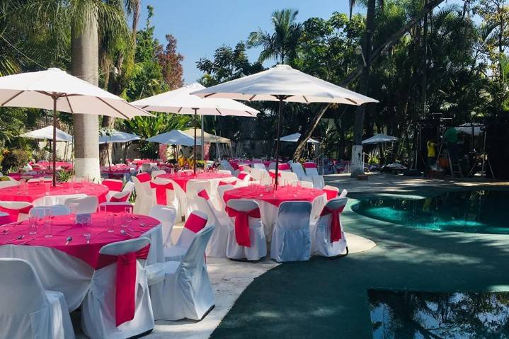 Jardín para eventos