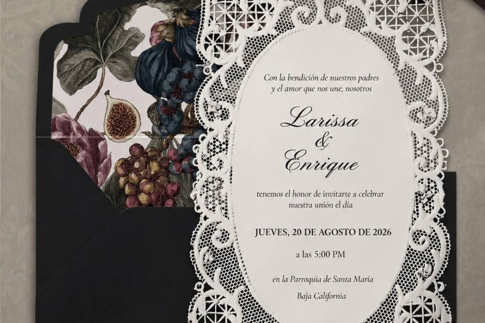Diseño personalizado de boda