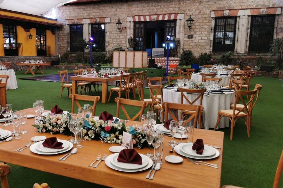 Boda en salón