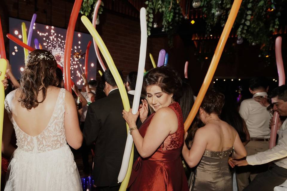 Fotos que reflejen las emociones de la fiesta