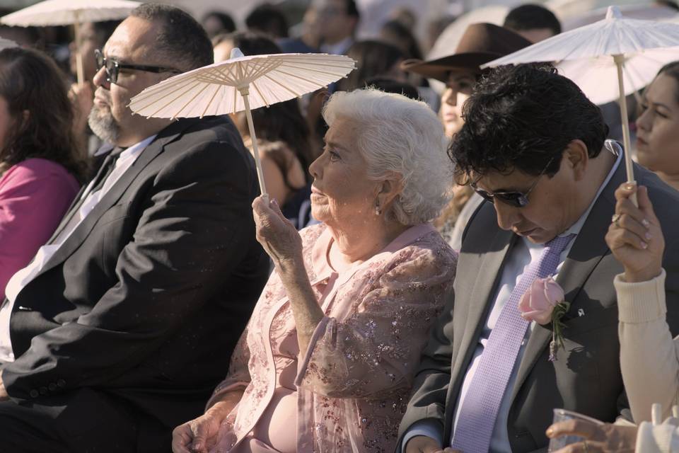 Fotos que reflejen las emociones de la fiesta