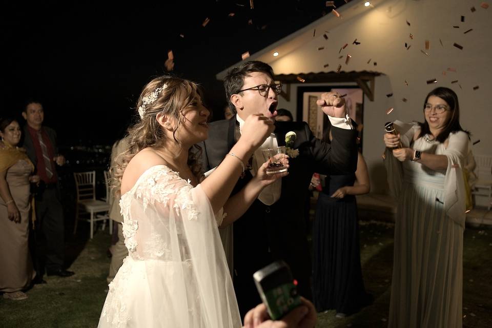 Fotos que reflejen las emociones de la fiesta