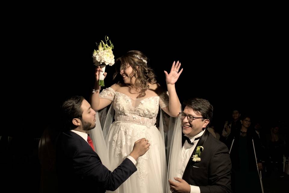 Fotos que reflejen las emociones de la fiesta