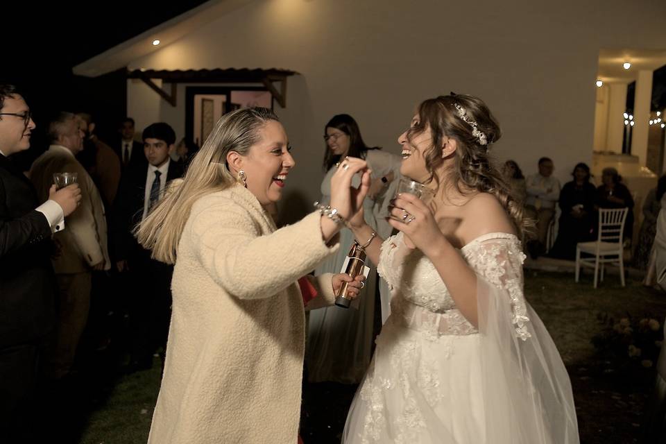 Fotos que reflejen las emociones de la fiesta