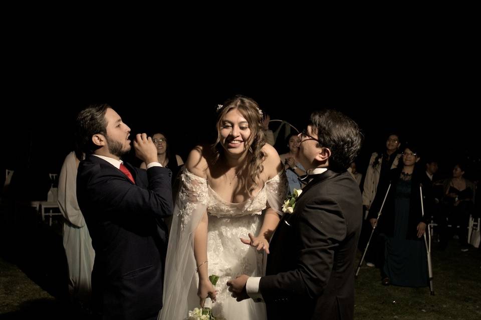 Fotos que reflejen las emociones de la fiesta