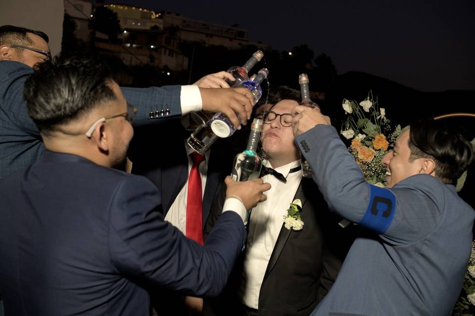 Fotos que reflejen las emociones de la fiesta