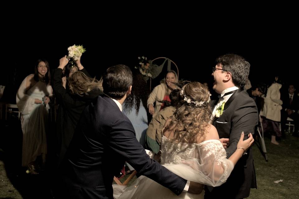 Fotos que reflejen las emociones de la fiesta