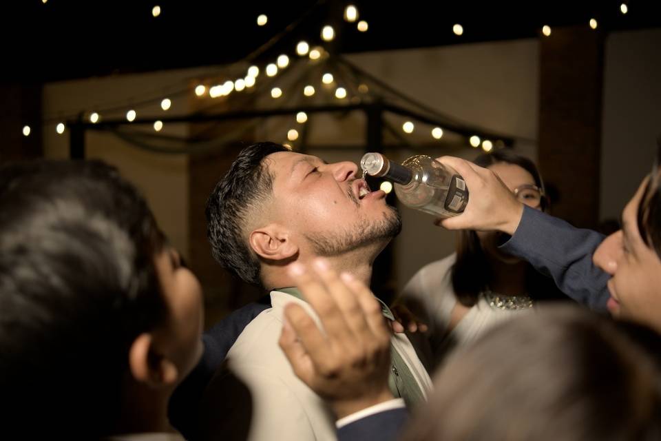 Fotos que reflejen las emociones de la fiesta