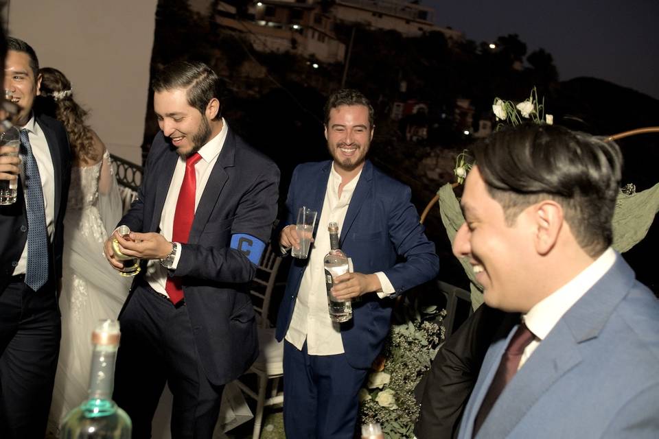 Fotos que reflejen las emociones de la fiesta