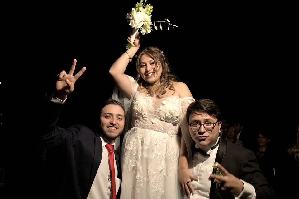 Fotos que reflejen las emociones de la fiesta