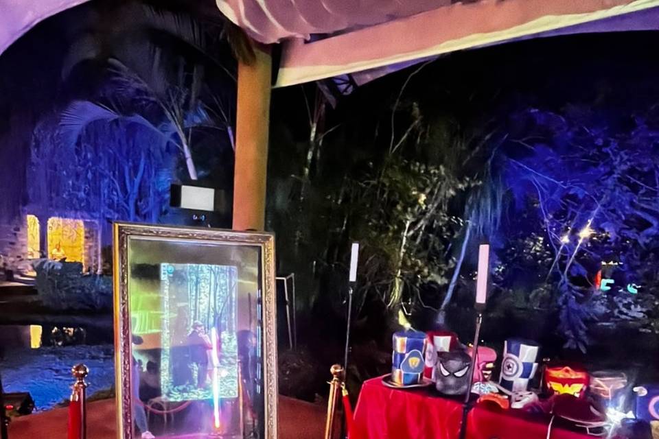 Espejo, con accesorios diverti