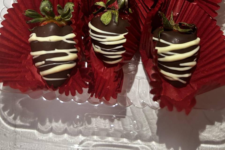 Fresas con chocolate