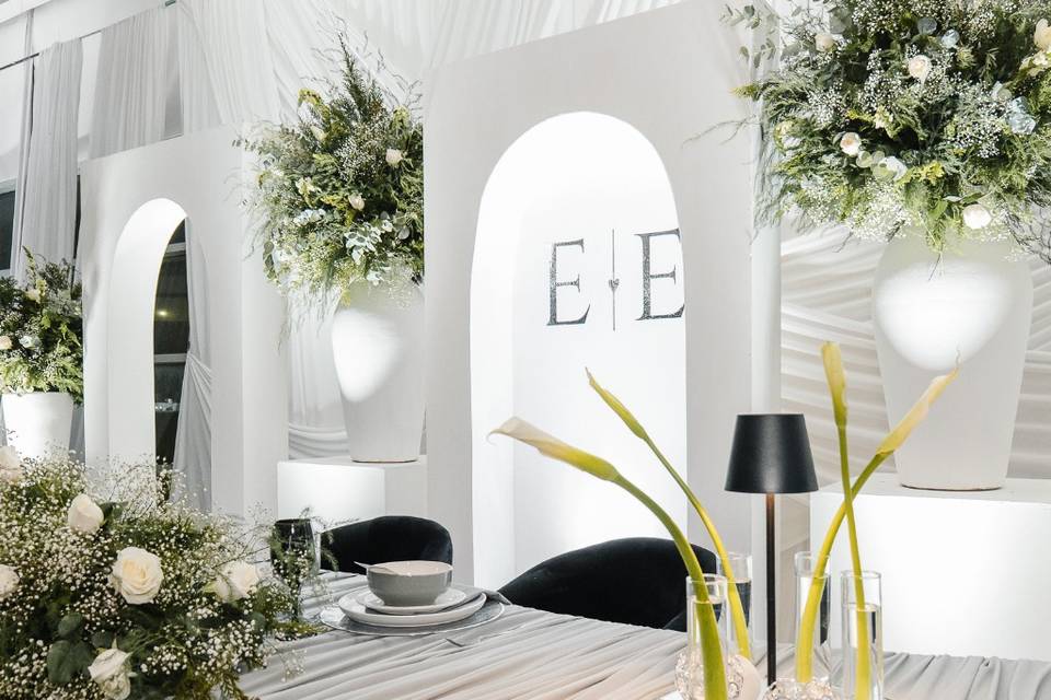 Detalles de boda E + E