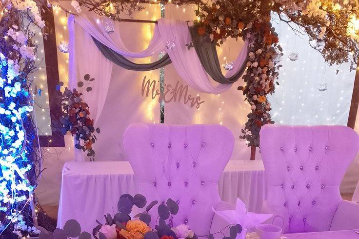 Mesa honor boda