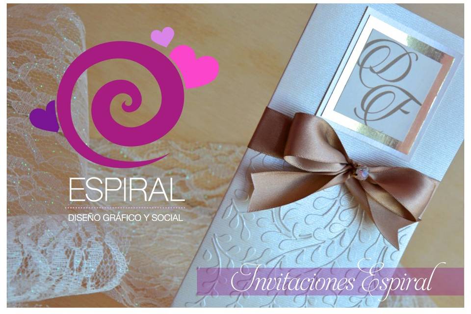 Invitaciones Espiral