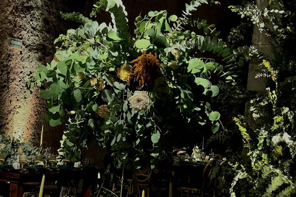 Iluminación de centros de mesa