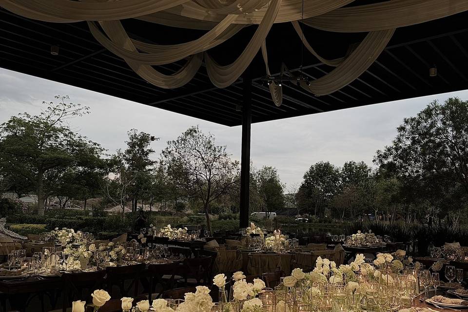 Iluminación de centros de mesa