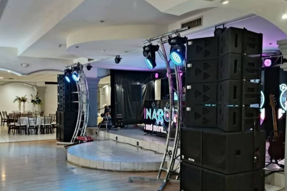 Audio para evento