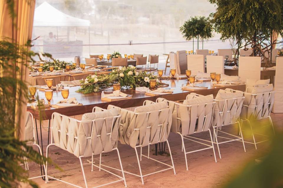 Diseño de boda en terraza