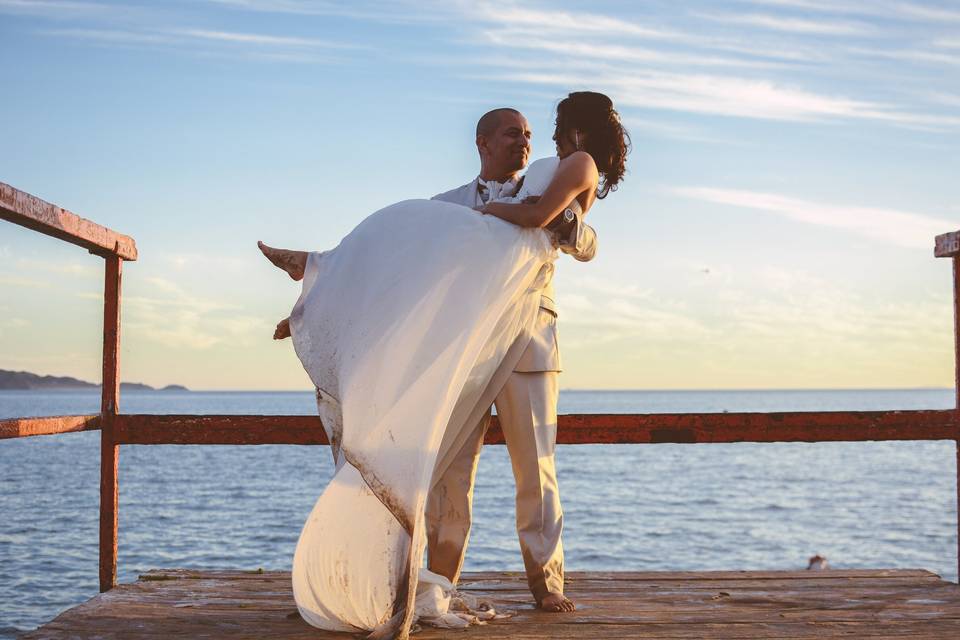 Trash the dress