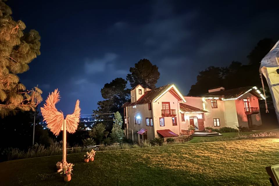 Cortijo de noche