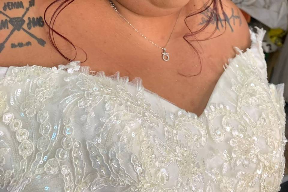 Novia sofisticada