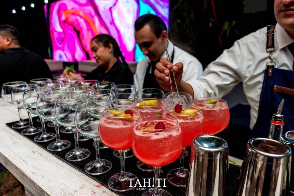 Tahiti Mixology Bar Móvil