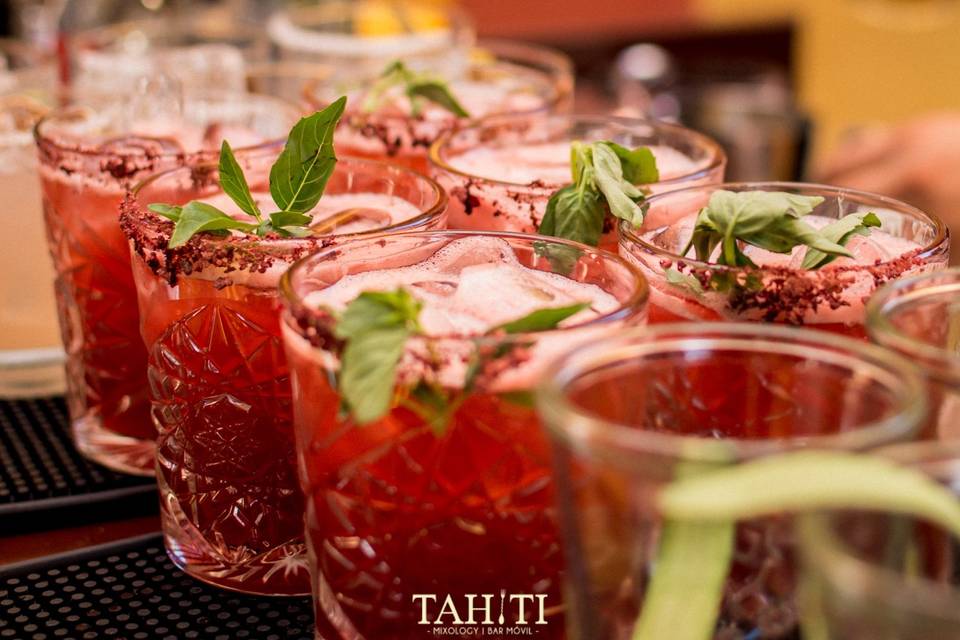 Tahiti Mixology Bar Móvil