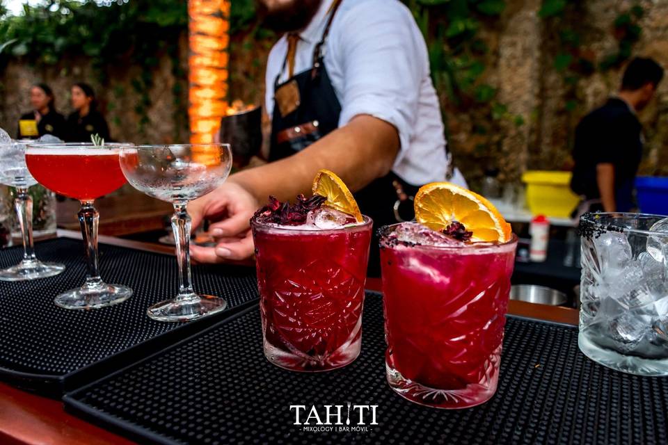 Tahiti Mixology Bar Móvil