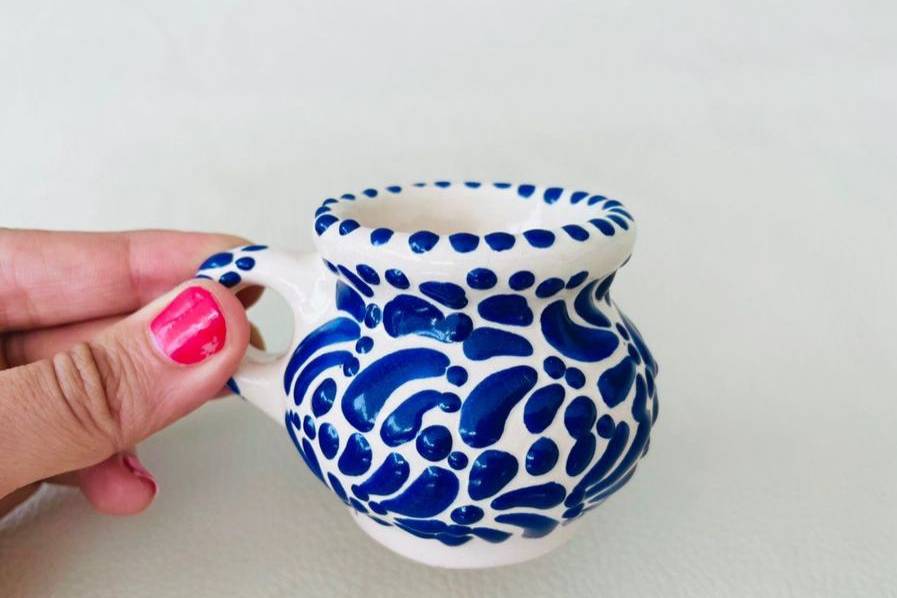 Maracas pintadas a mano