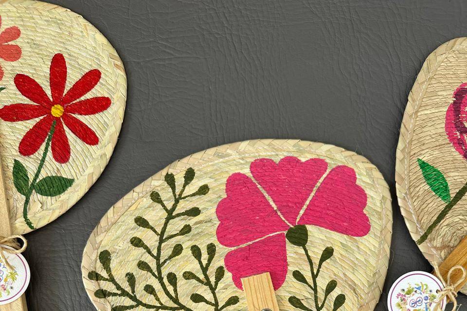 Maracas pintadas a mano