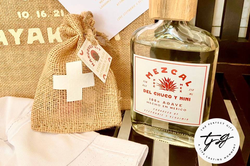 Botella mezcal + Kit de cruda