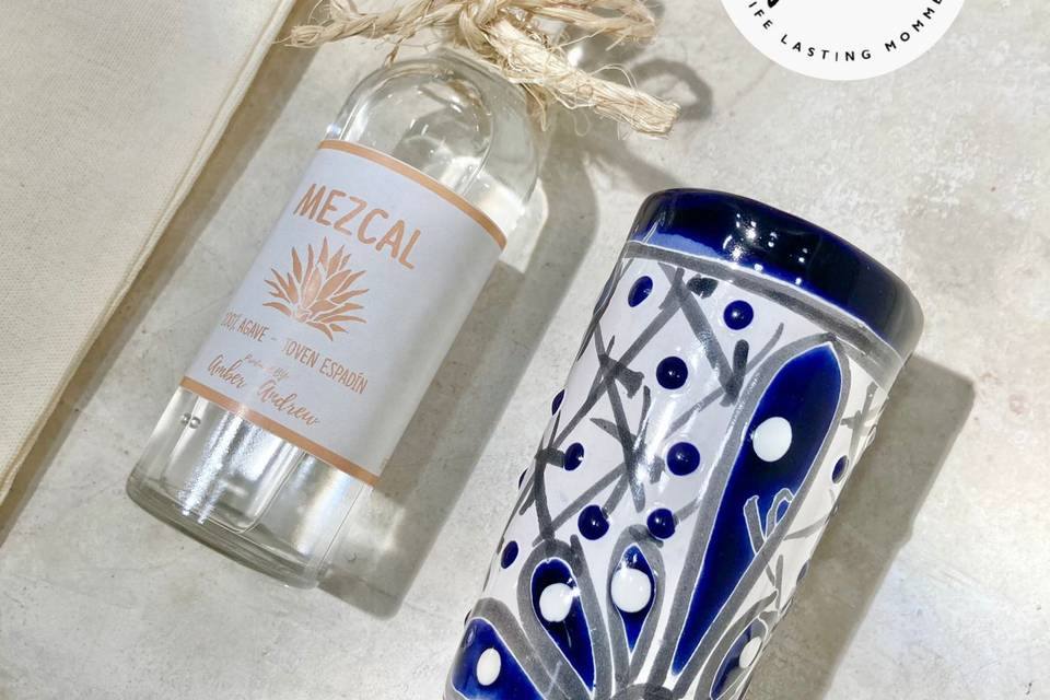 Mini mezcal + tequilero